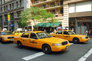Taxi cabs benefiting from mobile payments